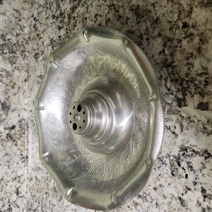 Vintage Wilson Specialities Wrought Aluminum Nut Bowl